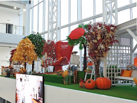 Сезонная витрина ЦДМ