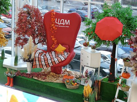 Сезонная витрина ЦДМ